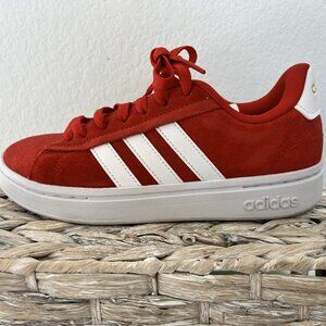 Adidas Grand Court Alpha Sneaker - Red, 6.5